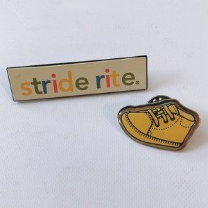 Y2K 2000 VINTAGE STRIDE RITE Collectible Employee Pins